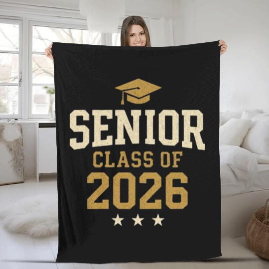 Senior Class of 2026 - Graduation Fleece Blankets