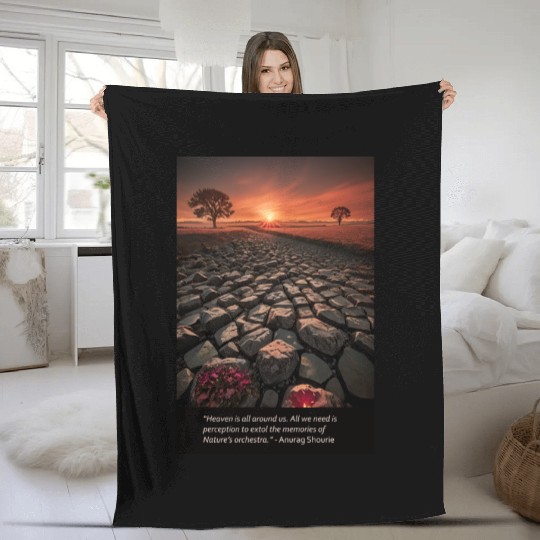 Nature's Orchestra Fleece Blankets