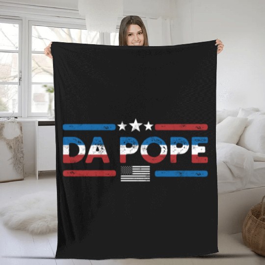 Da Pope Chicago Street Style Fleece Blankets