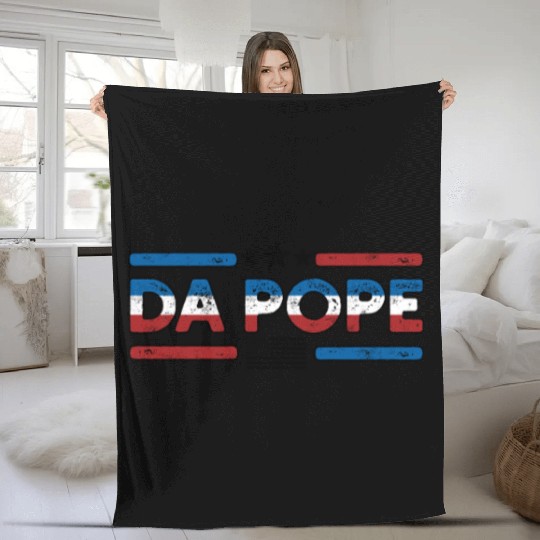 Da Pope Chicago Street Style Fleece Blankets