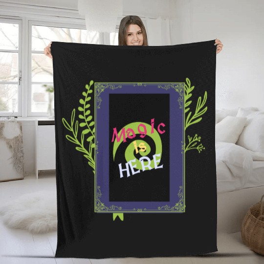 Magic is here for those who love fantasy Fleece Blankets