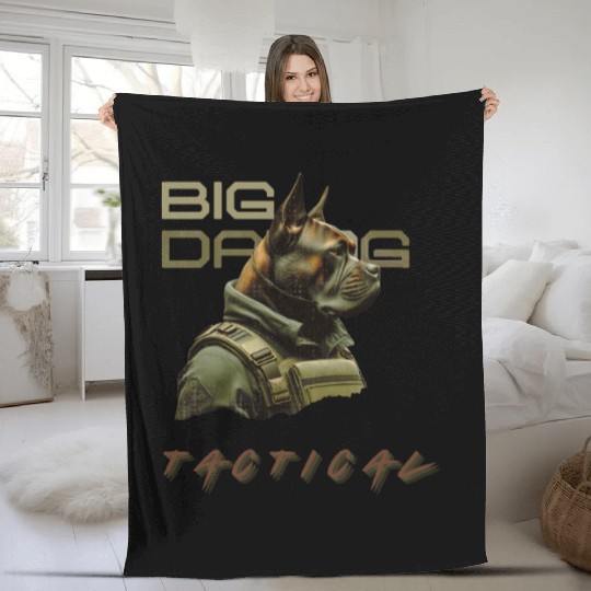 Big Dawg Tactical – Military K9 Dog Fleece Blankets