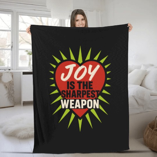 Queer Pride Queer Joy LGBTQ+ Affirmation Trans Fleece Blankets