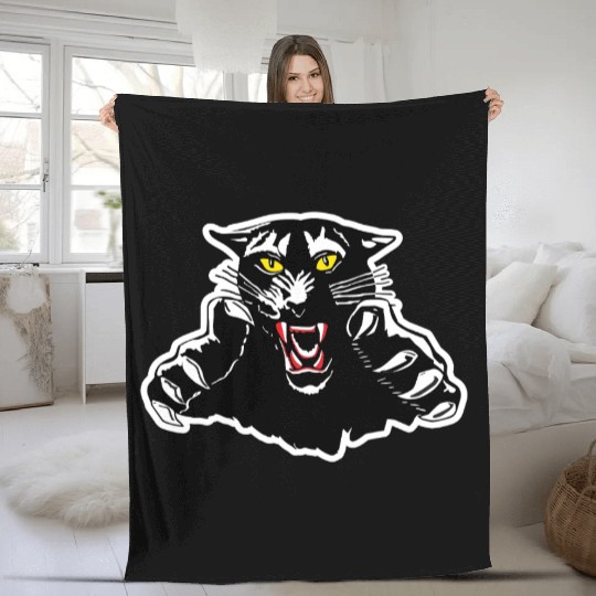 Black Panther Claw Design Fleece Blankets
