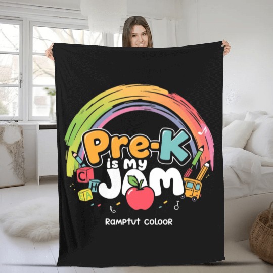 Pre K Fleece Blankets PreSchool Pre K Teacher  Back to School