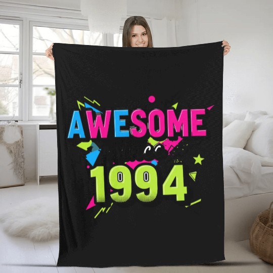 Awesome since 1994 Fleece Blankets