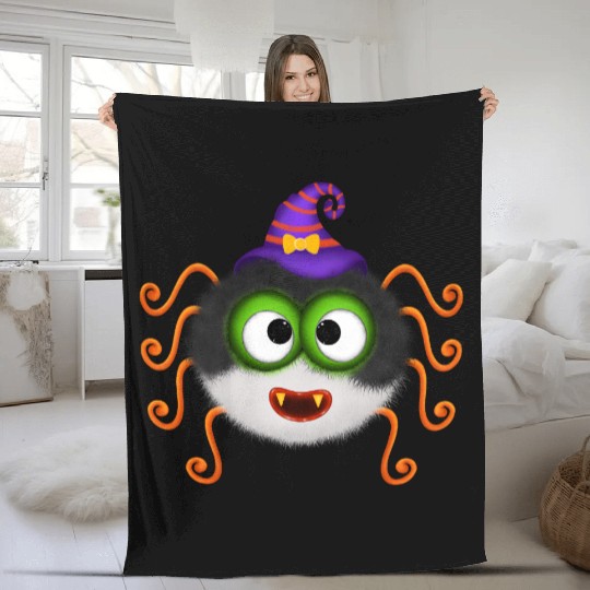 Spider Fleece Blankets