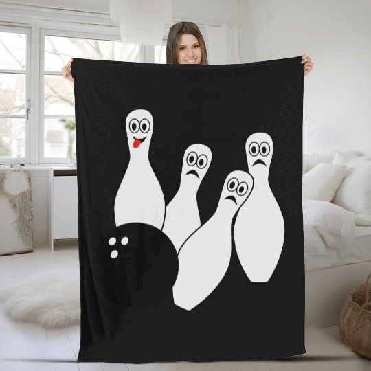 Bowling Fleece Blankets