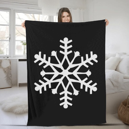 SnowFlake Fleece Blankets