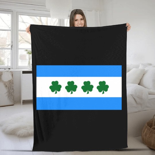 Chicago Irish Fleece Blankets