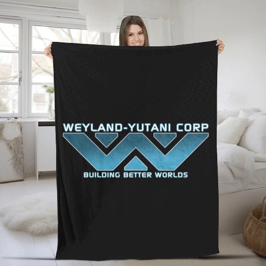 Weyland Yutani Corp: Building Better Worlds Fleece Blankets