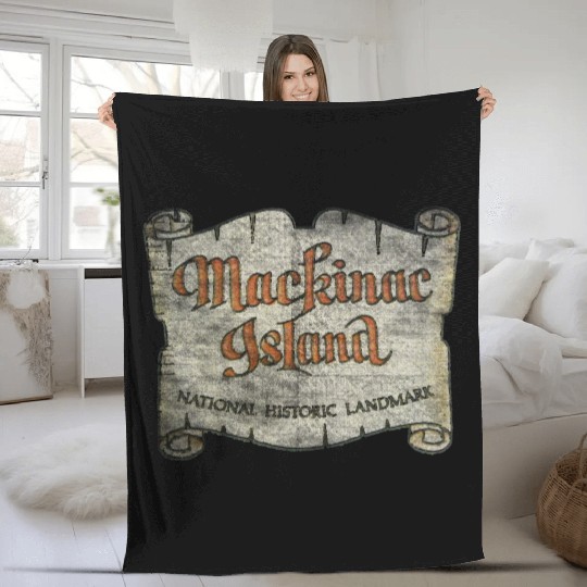 Mackinac Island Fleece Blankets