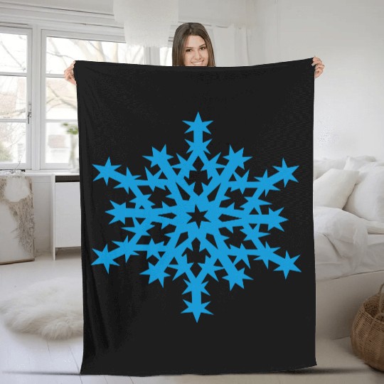 snowflake Fleece Blankets
