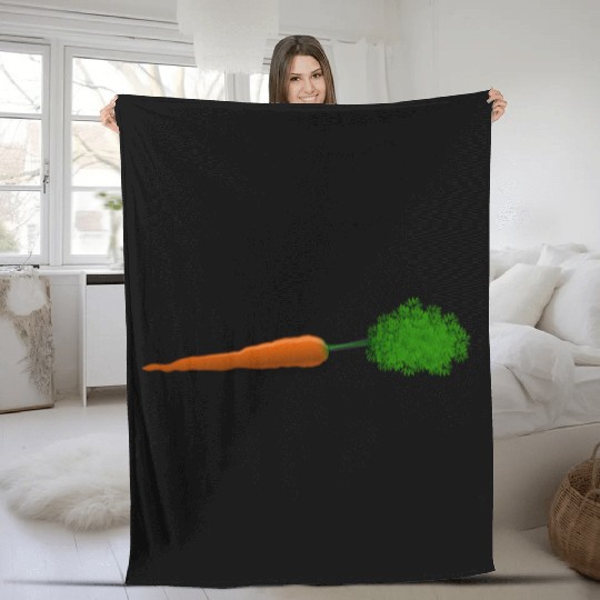Carrot Fleece Blankets