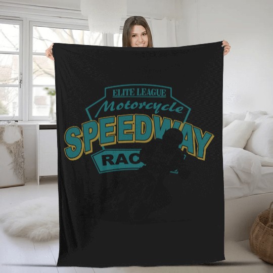 Speedway Racing Fleece Blankets