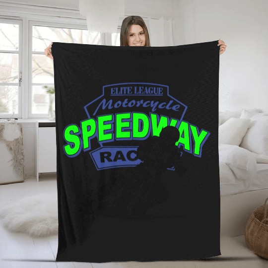 Speedway Racing Fleece Blankets
