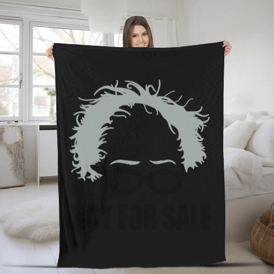 Bernie Sanders Not For Sale Fleece Blankets