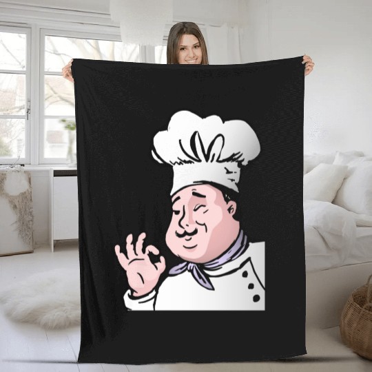 Chef Fleece Blankets