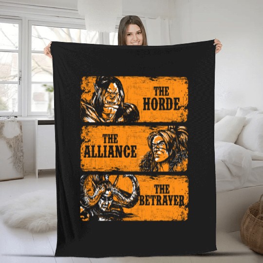 Warcraft-Warcraft stories Fleece Blankets for Fans