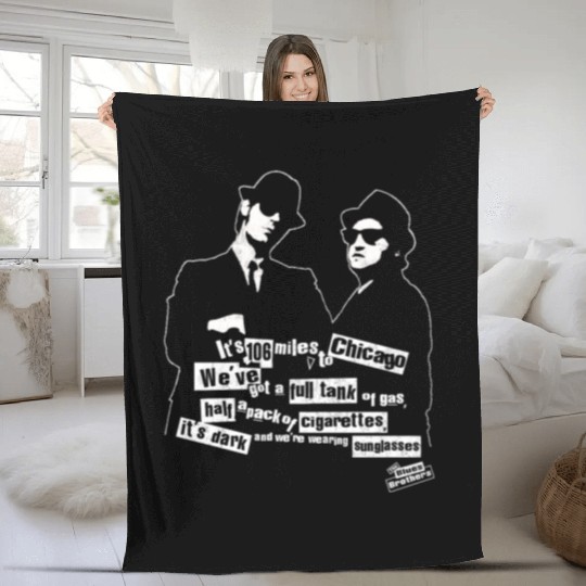 The Blues Brothers - We've got a full tank of gas Fleece Blankets