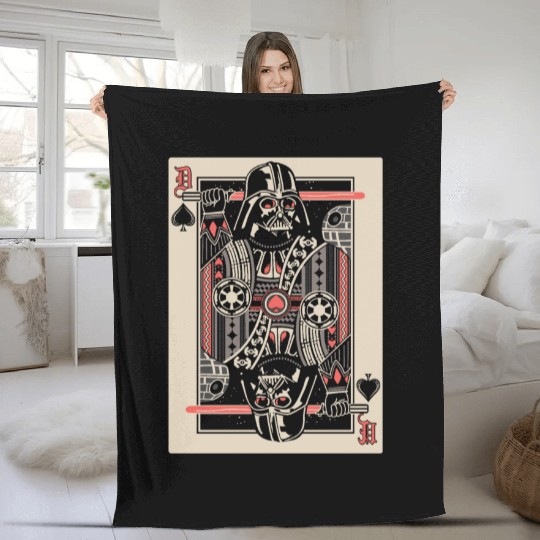 Star wars poker cards lover Fleece Blankets
