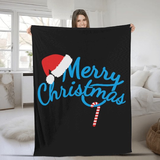 Merry Christmas Fleece Blankets
