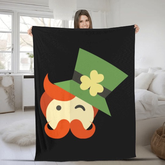 St Patrick's Day Fleece Blankets