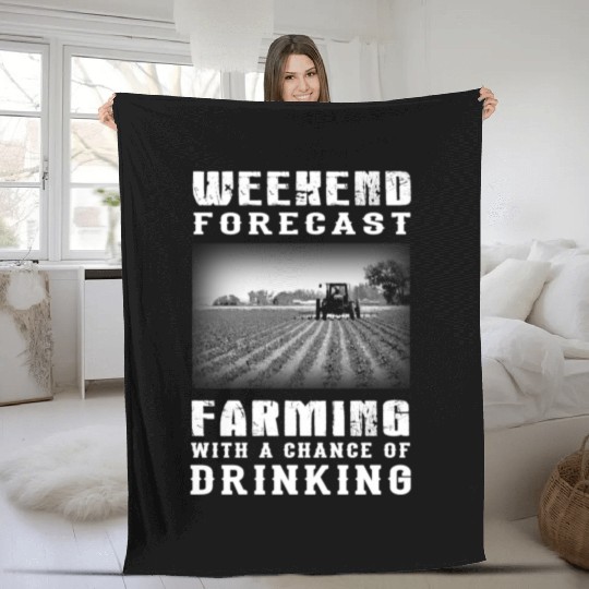 farmer, farmers union, no farmers no food, piglet Fleece Blankets