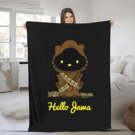 Cute Star Wars parody Fleece Blankets