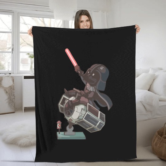 Star Wars Darth Vader as a child Fleece Blankets