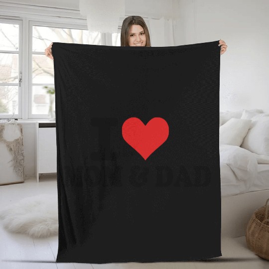 Mom & Dad Fleece Blankets