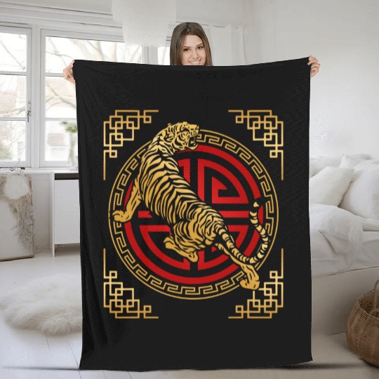 Chinese New Year 2022 Gift Ideas - Lunar New Year Fleece Blankets