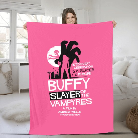 buffy the vampire slayer Fleece Blankets