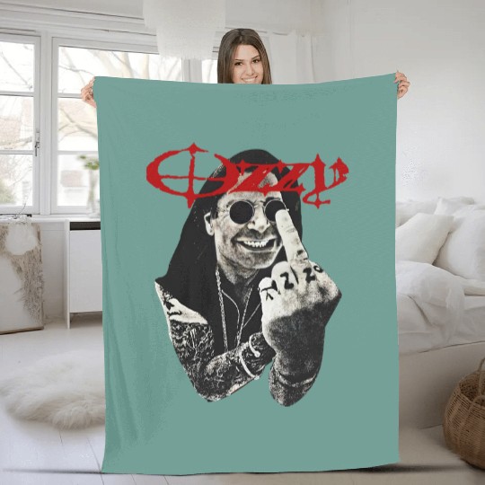 Ozzy Osbourne Fleece Blankets