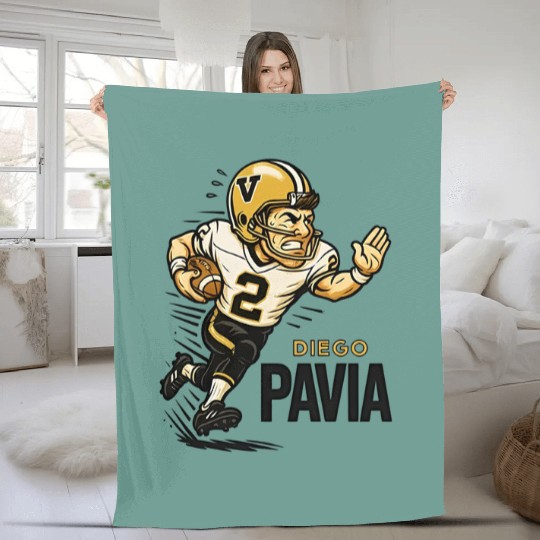 Diego Pavia Retro Fleece Blankets