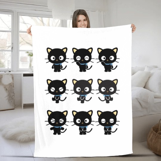 Chococat Moods Swea Fleece Blankets