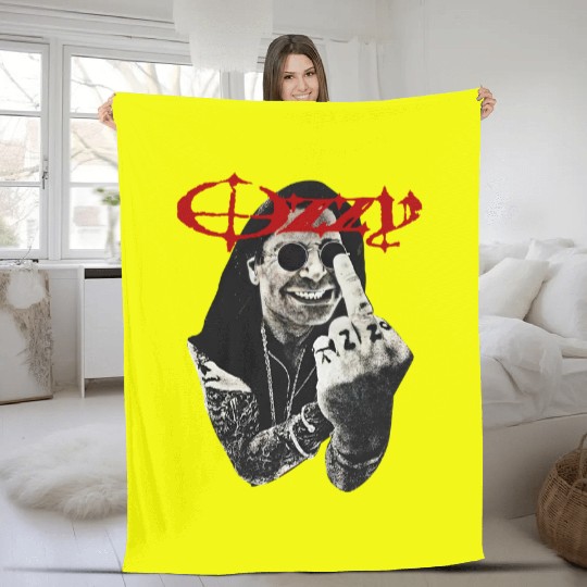 Ozzy Osbourne Fleece Blankets