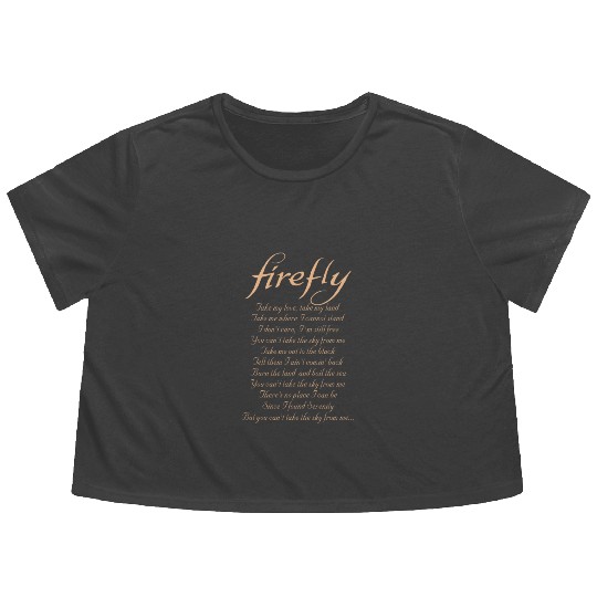 Firefly TV Flowy Cropped Tees