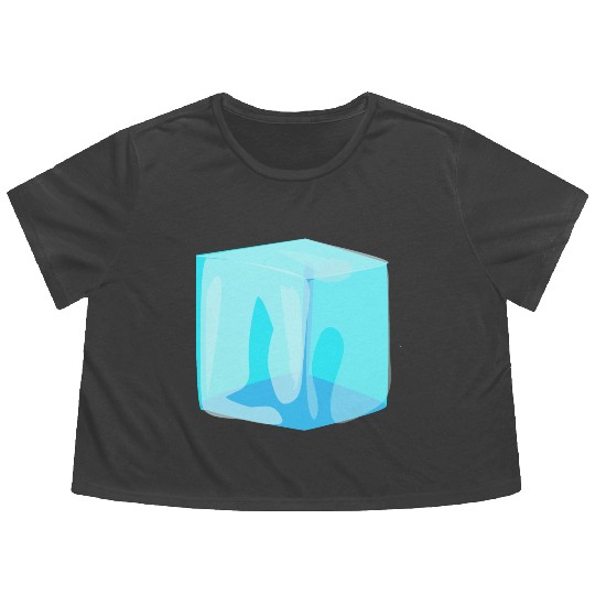 Ice Cube Flowy Cropped Tees