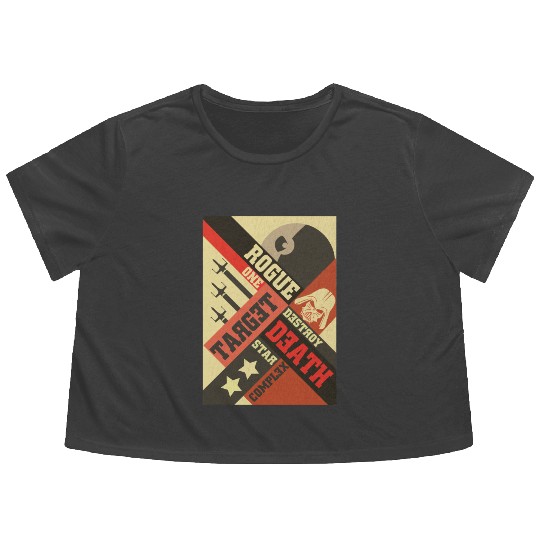 rogue one 2 Flowy Cropped Tees