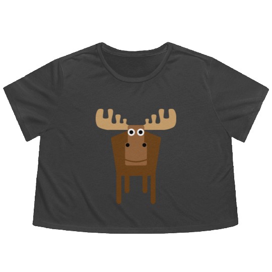 Moose Flowy Cropped Tees