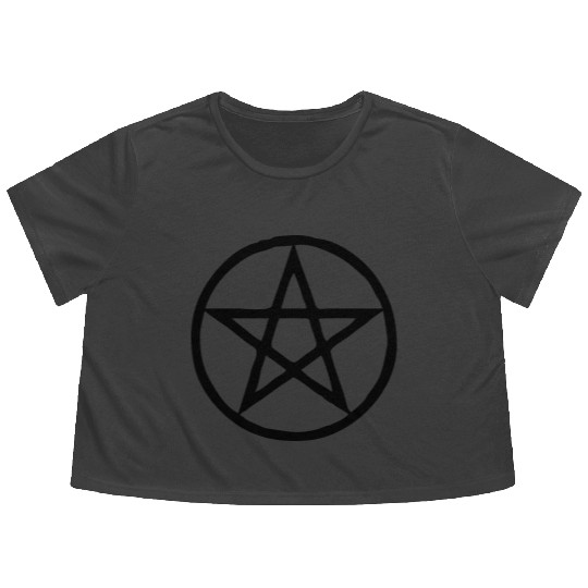Pagan Flowy Cropped Tees