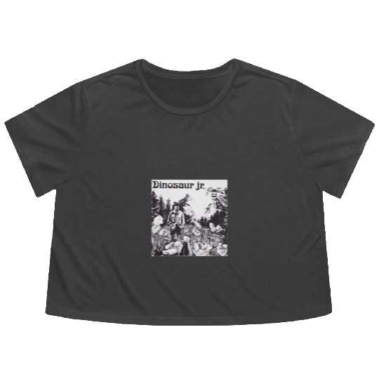 Dinosaur Jr. Flowy Cropped Tees