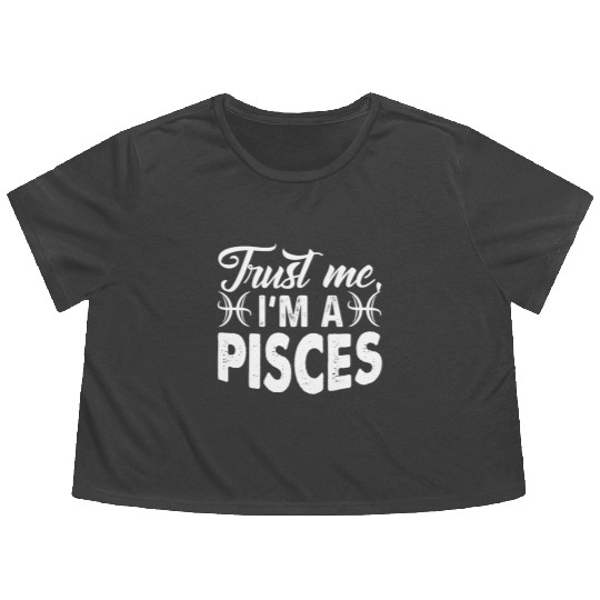 Pisces Flowy Cropped Tees Flowy Cropped Tees
