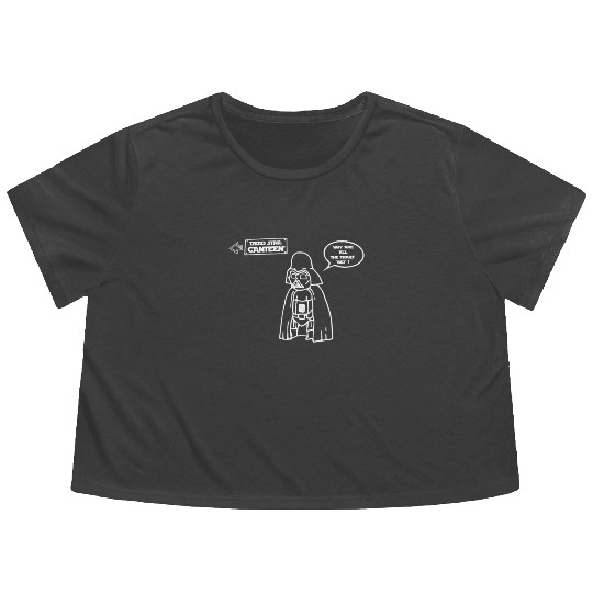 Eddie Izzard Death Star Canteen Flowy Cropped Tees