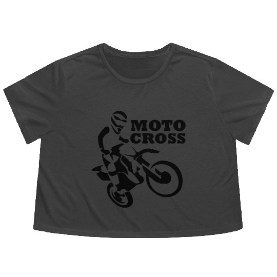 Motocross Flowy Cropped Tees