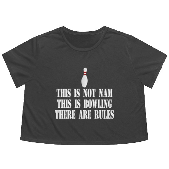 The Big Lebowski Quote Flowy Cropped Tees