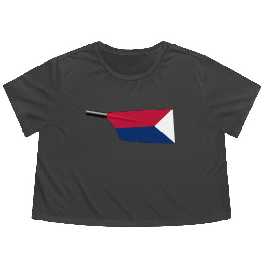 Team USA Rowing Blade Flowy Cropped Tees