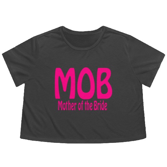 Mother of the Bride Flowy Cropped Tees