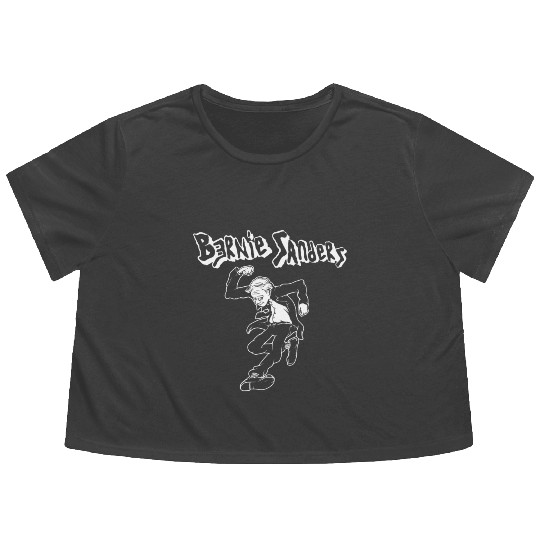 Bernie Sanders Punk Rock Circle Jerks Unisex berni Flowy Cropped Tees